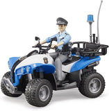 Bruder - Police Quad with Police Officer & Accessories