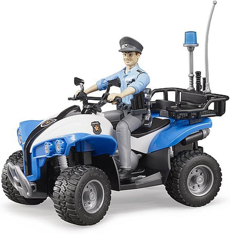 Bruder - Police Quad with Police Officer & Accessories