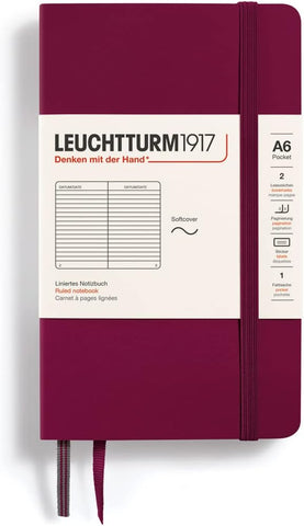 Leuchtturm 1917 - Pocket Notebook - Softcover A6 ruled