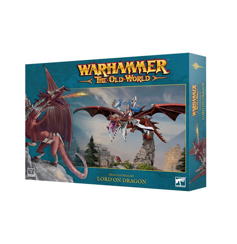 Games Workshop - Warhammer The Old World - High Elf Realms: Lord on Dragon