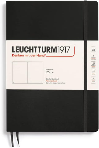 Leuchtturm 1917 - Softcover Composition B5 - Plain Notebook